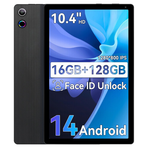 Tablet 10.36" Android 14 Tablet 16+128GB Octa Core 1280800 HD IPS WIFI Touch