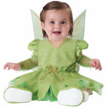 (Toddler (12-18M), Green) Teeny Tiny Tink Tinkerbell Fairy Baby Infant Toddler Girls Costume
