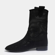 (41, Black) Summer Cowboy Boots Size 35-44
