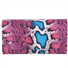 (43, Pink) Snake Print Stiletto Heel Shoes and Bag Set Size 33-45