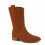 (35, Brown) Low Heel Cowboy Knee High Boots Size 35-44 6