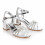 (39, Silver) Low Heel Dress Shoes Size 33-43 4