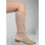 (35, Beige) Low Heel Cowboy Knee High Boots Size 35-44 2