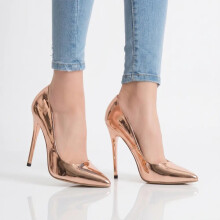 (37, Rose) Court Shoes Stiletto Heel Size 33-45