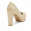 (35, Gold) Chunky Platform Heels Size 34-41 3