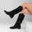 (39, Black) Low Heel Cowboy Knee High Boots Size 35-44 2
