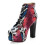 (36, Purple) Platform Lace Up Ankle Boots 3