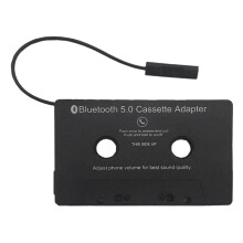 2X Universele Cassette 5.0 Adapter Converter Auto Tape Audio Cassette voor Aux Stereo Muziek Adapter Cassette