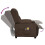 VidaXL vidaXL Massagesessel Elektrisch Braun Kunstleder 7