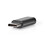USB-C adaptér | USB 2.0 | USB-C samec | USB Micro-B samice | 480 Mbps | Kulatý | Poniklovaný | Černá | Box 6