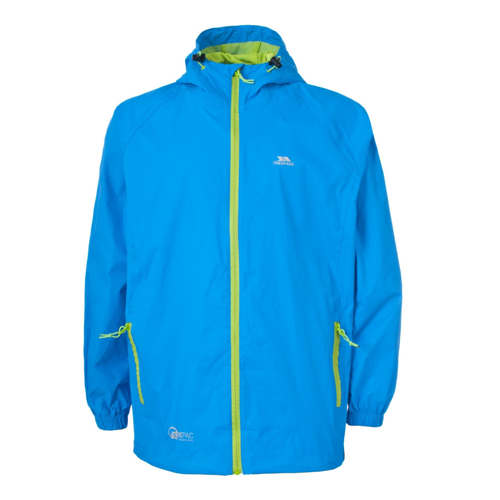 Trespass (Xxs, Cobalt) Unisex Adult Qikpac Waterproof Jacket