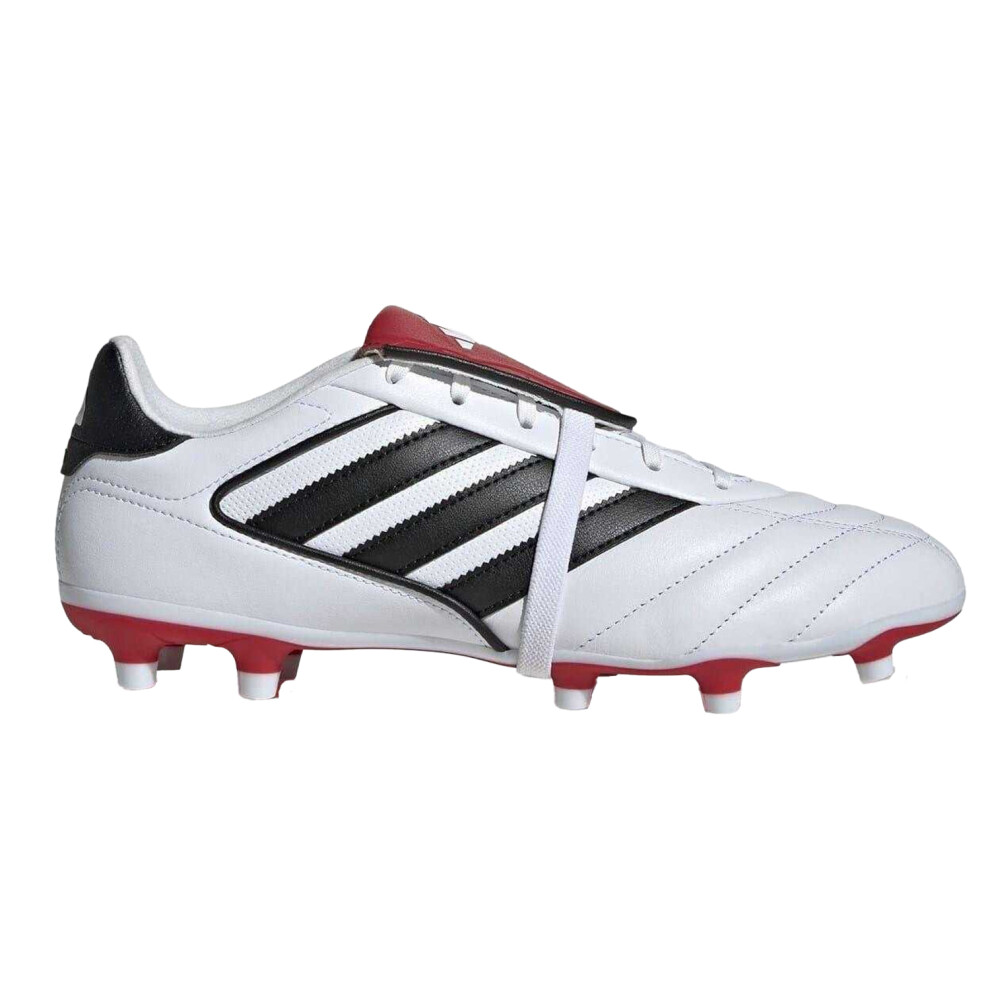 Adidas (8.5 Uk, White/Black/Red) Mens Copa Gloro Ii Leather Firm Ground Football Boots