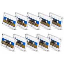 10 Stuks Cassetteband, Lege Audio Cassettes voor Het Opnemen van Muziek, 60 Min, voor Taal-Leren Speler en Recorder