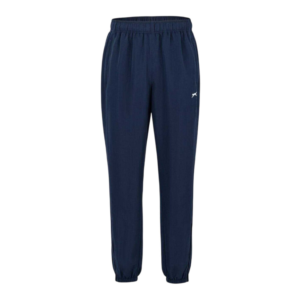 Slazenger (M, Navy) Mens Woven Tracksuit Bottoms