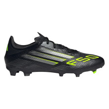 (12 UK, Black/Lemon) Adidas Mens F50 League Football Boots