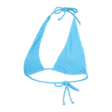 (16 UK, Blue) Speedo Womens/Ladies Tri-Fold Terrycloth Swimming Bikini Top