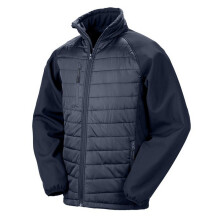 (XL, Navy) Result Unisex Adult Compass Softshell Padded Jacket