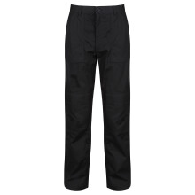 (34 Regular, Black) Regatta Professional Mens Workwear Action Trouser (Water Repellent)
