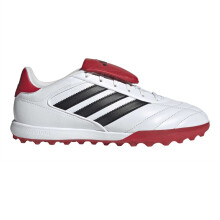 (9 UK, White/Black/Scarlet Red) Adidas Mens Copa Gloro Cow Leather Folded Tongue Football Boots