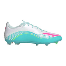 (9.5 UK, White/Pink/Blue) Adidas Mens F50 League Football Boots