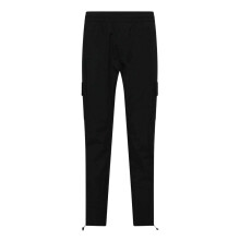 (XL, Black) Duck and Cover Mens Chatslare Logo Combat Trousers