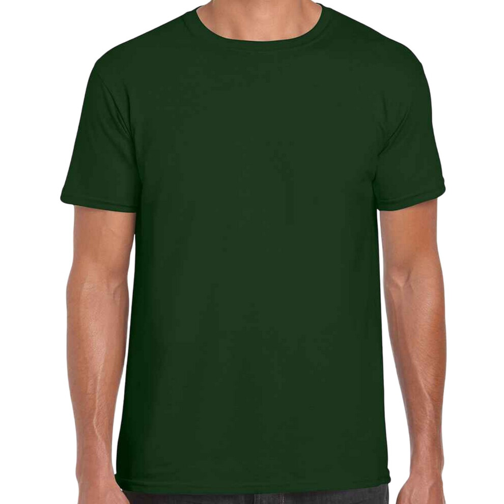 Gildan (3Xl, Forest Green) Mens Short Sleeve Soft-Style T-Shirt