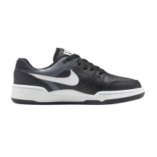 (5.5 UK, Black/White) Nike Childrens/Kids Full Force Leather Shoes