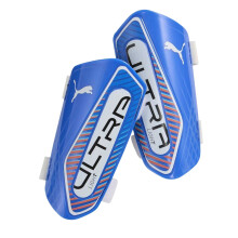(M, Blue/White) Puma Unisex Adult Ultra Light Shin Guards