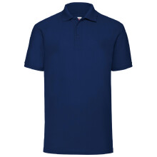 (XL, Navy) Fruit Of The Loom Mens 65/35 Pique Short Sleeve Polo Shirt