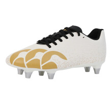 (1 UK, White) Canterbury Childrens/Kids Football Boots