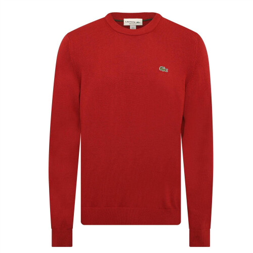 Lacoste (L, Bordeaux) Lacoste Mens Logo Sweatshirt