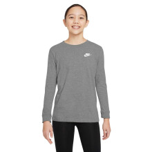 (5-6 Years, Dark Grey Heather) Nike Childrens/Kids NSW Long-Sleeved T-Shirt