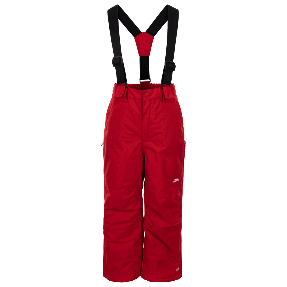 Trespass (3-4 Years, Red) Childrens/Kids Rumi Ski Trousers