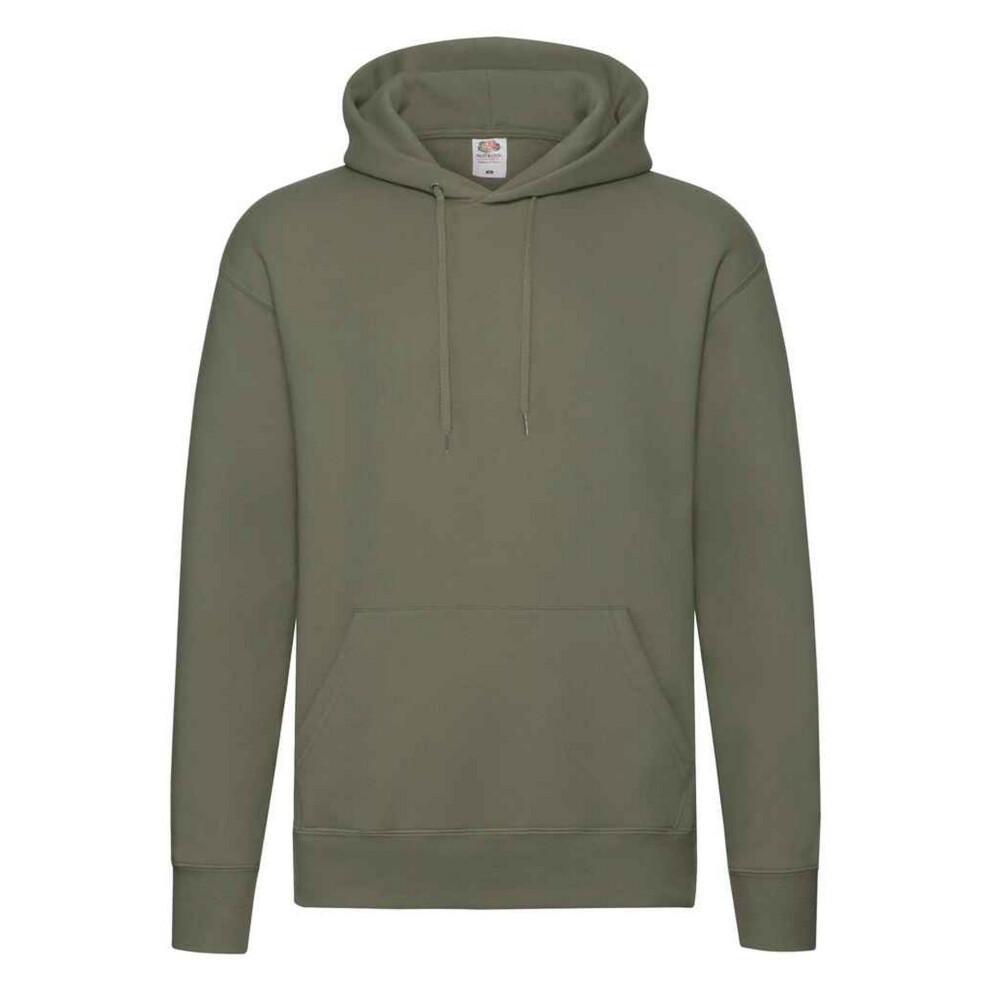 Fruit Of The Loom (Xxl, Classic Olive) Mens Premium Hoodie