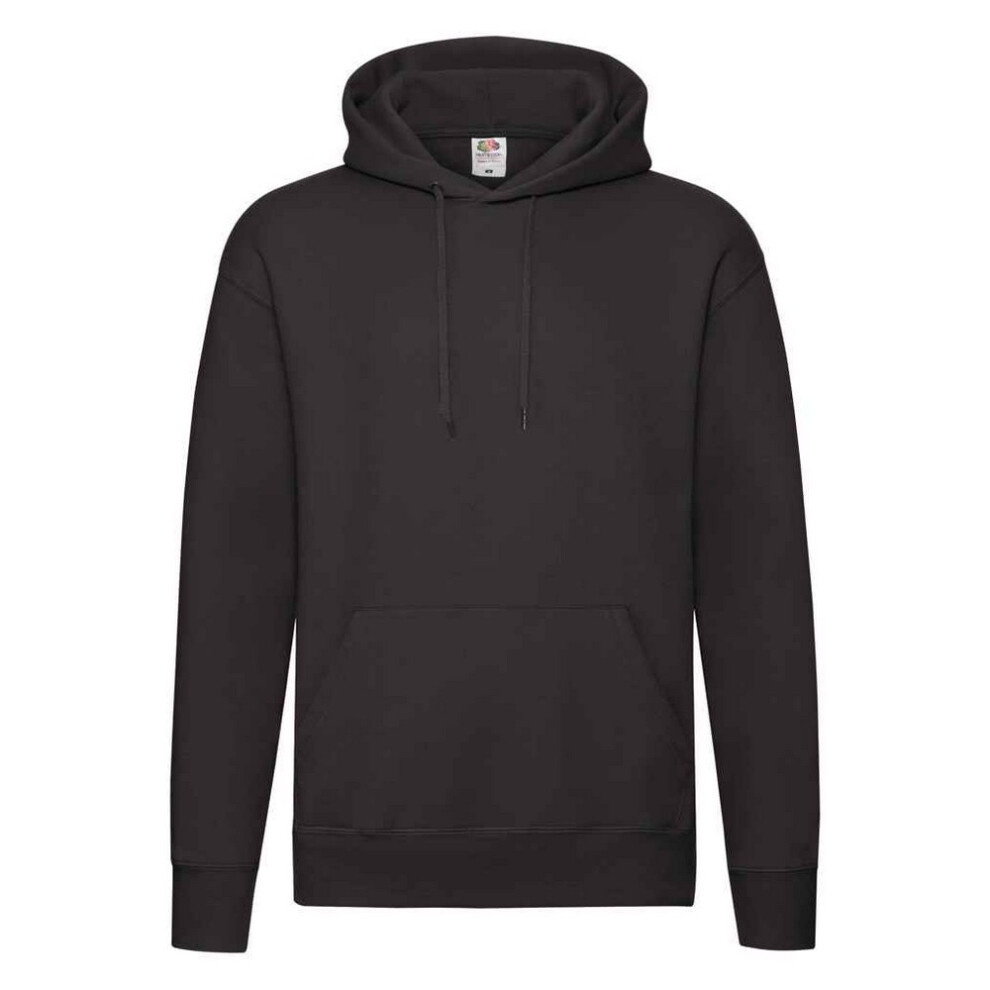Fruit Of The Loom (Xl, Black) Mens Premium Hoodie