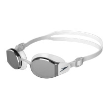 (One Size, White/Grey) Speedo Mens Mariner Pro 2024 Swimming Goggles
