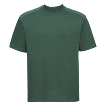 (2XL, Bottle Green) Russell Europe Mens Workwear Short Sleeve Cotton T-Shirt