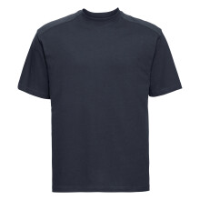 (3XL, French Navy) Russell Europe Mens Workwear Short Sleeve Cotton T-Shirt