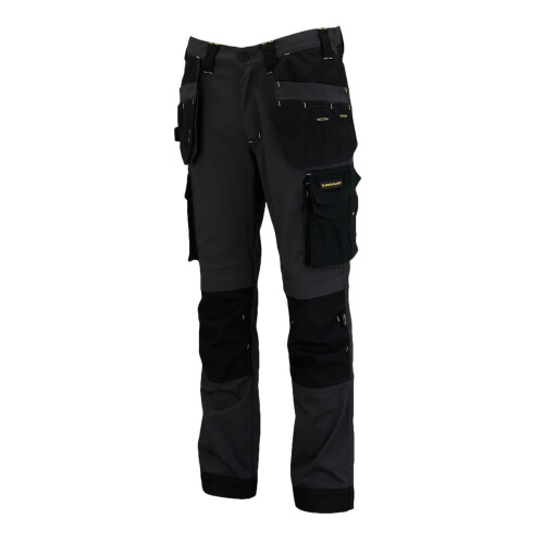 Dunlop (42R, Black) Dunlop Mens Endurance Regular Work Trousers 2