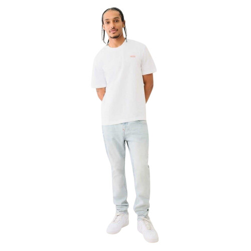 True Religion (S, White) True Religion Mens Cotton T-Shirt 2
