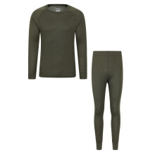 (XXL, Khaki Green) Mountain Warehouse Mens Talus Thermal Base Layer Set