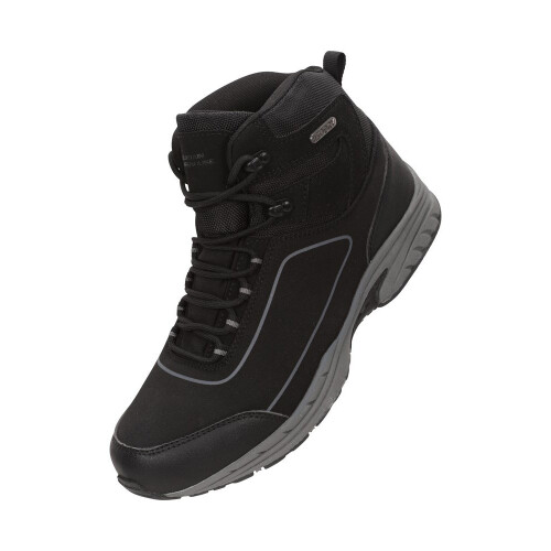 (8 UK, Charcoal/Black) Mountain Warehouse Mens Ramble Softshell Walking Boots