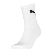 (12 UK-14 UK, White) Puma Unisex Adult Crew Socks (Pack of 3)
