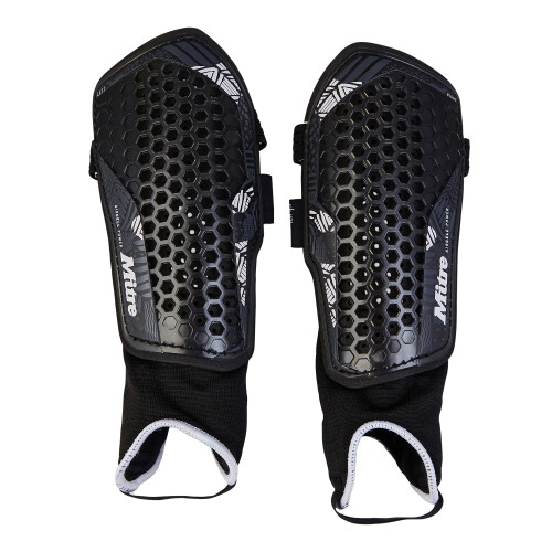 Mitre (M, Black/White) Mitre Power Aircell Technology Shin Guards