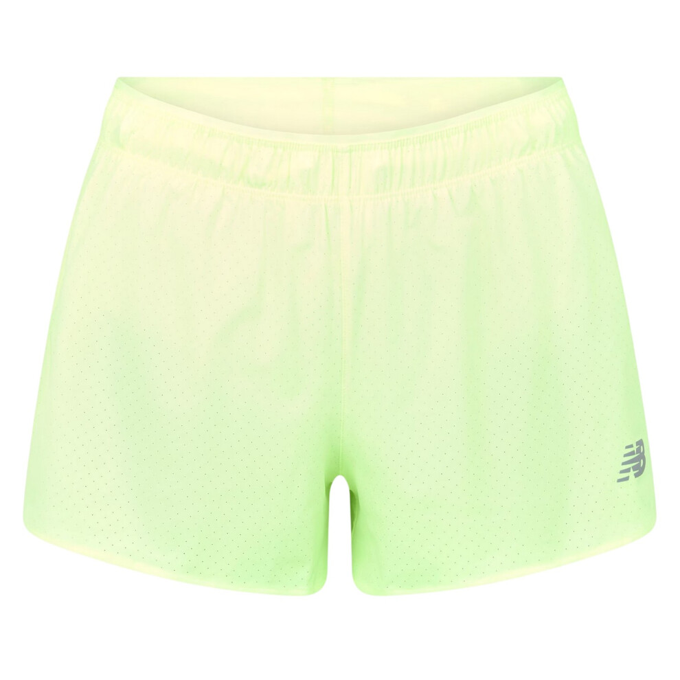 New Balance (14 Uk, Green) Womens/Ladies Rc Athletics 3 Lightweight Running Shorts