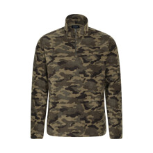 (4XL, Camouflage Green) Mountain Warehouse Mens Camber II Half Zip Fleece Top