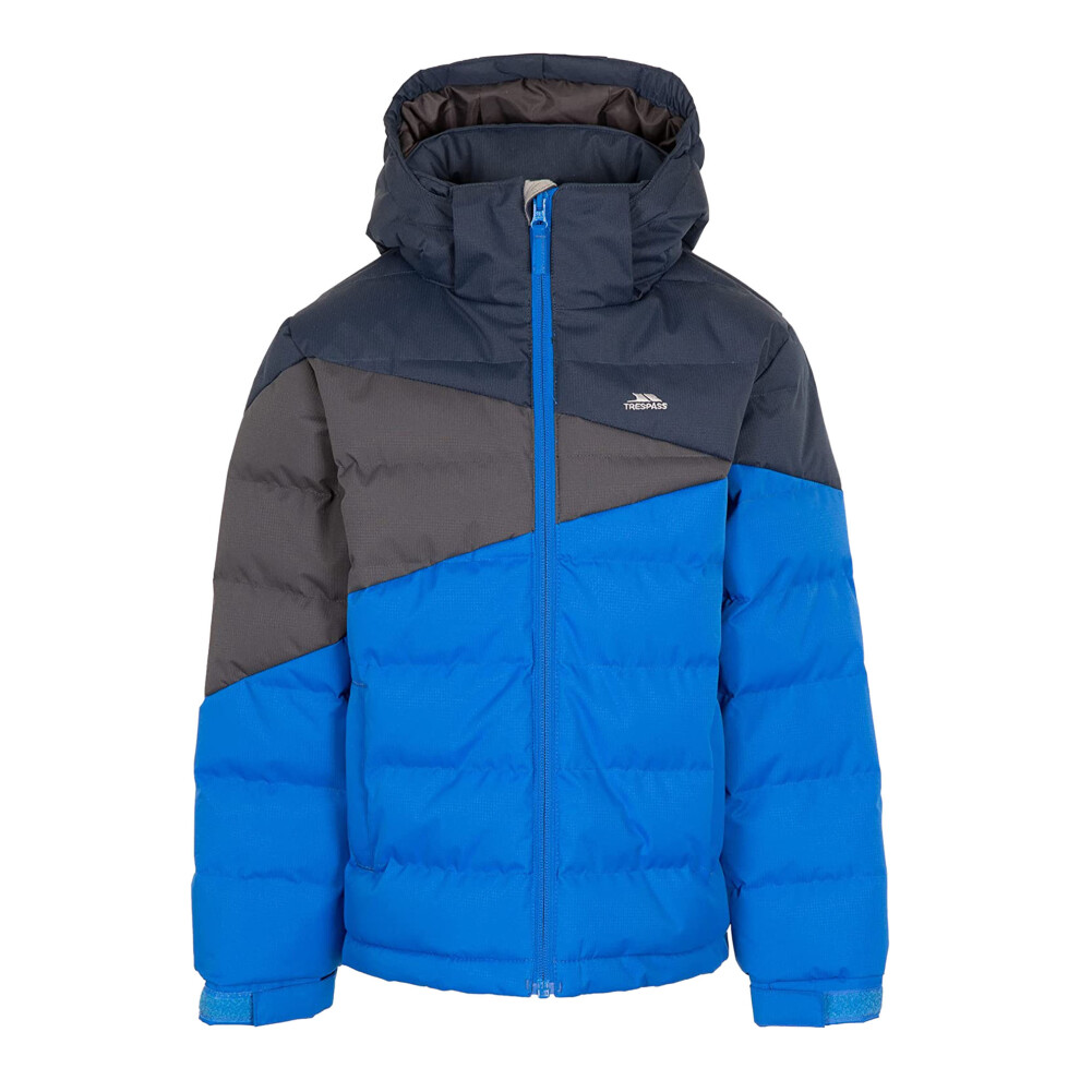 Trespass Blue Kids Layout Padded Jacket - 5-6 Years - 100% Polyester - Image 3