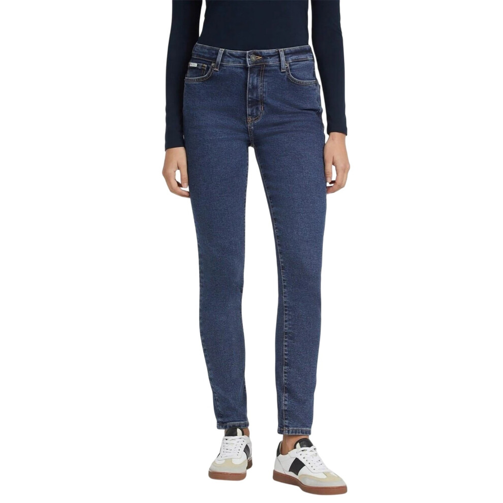 Guess (26R, Mid Wash) Womens/Ladies High Rise Skinny Jeans