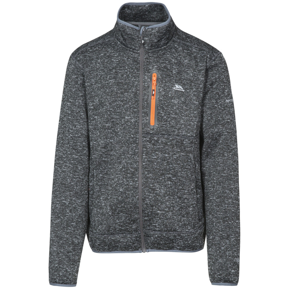 Trespass Men's Black Bingham Fleece Jacket In | : Extra Large - Image 4
