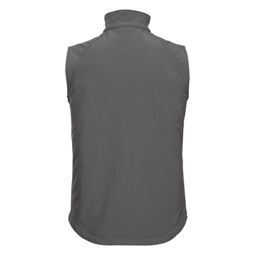 Russell (S, Titanium) Russell Mens 3 Layer Soft Shell Gilet Jacket 1